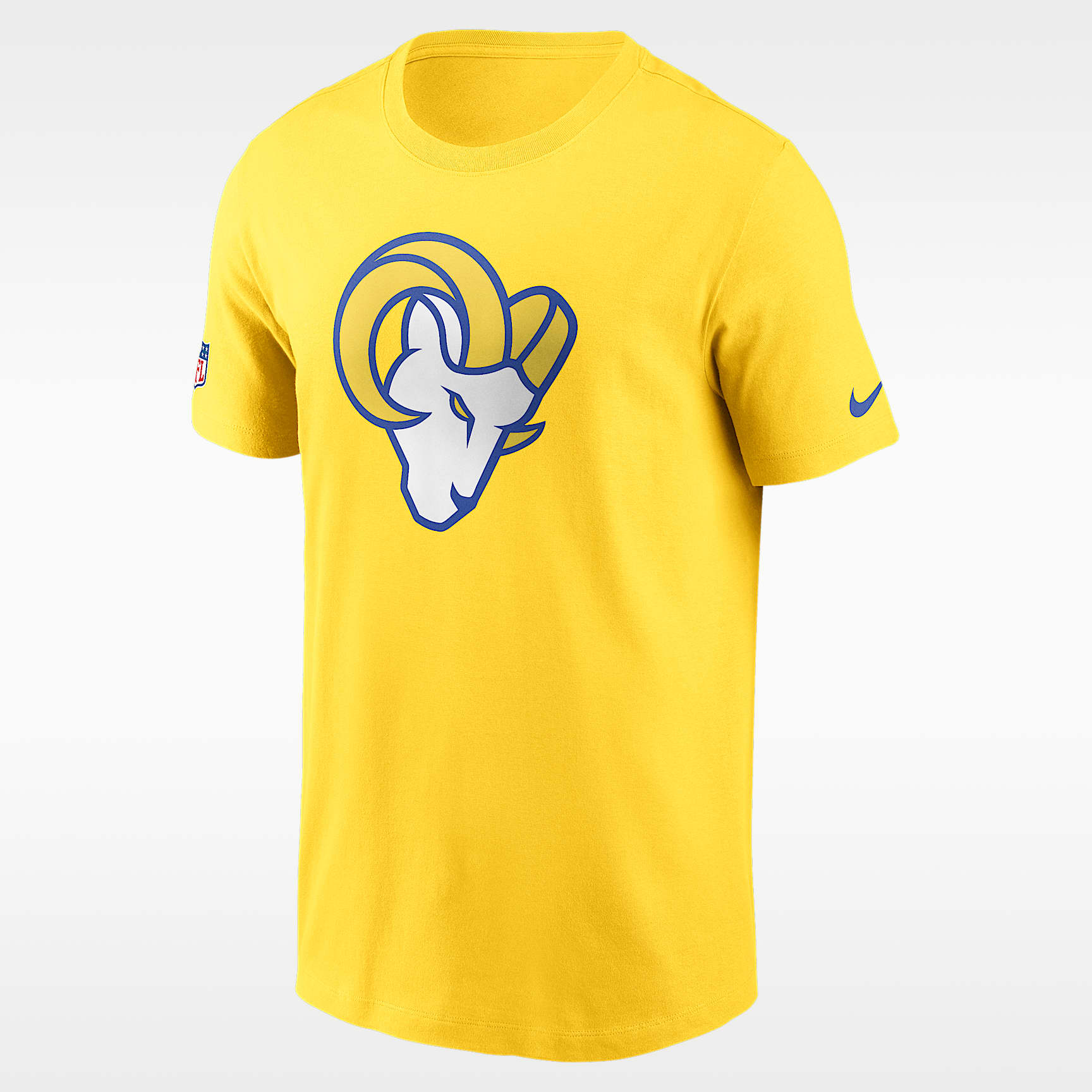 ナイキ NFL プリントチームロゴ ラムズ アメフトゲームシャツ XL 5459 Los Angeles Rams Essential Men's Nike Dri-FIT NFL Long-Sleeve T